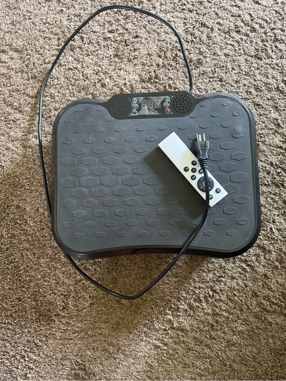 Vibration Plate with Bluetooth Speakers